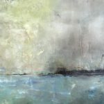 Impressionist painting of harbor