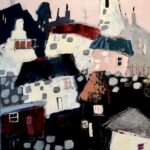 Brenda Stankus impressionist art showing buildings